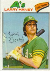 1977 Topps Baseball Cards      012      Larry Haney